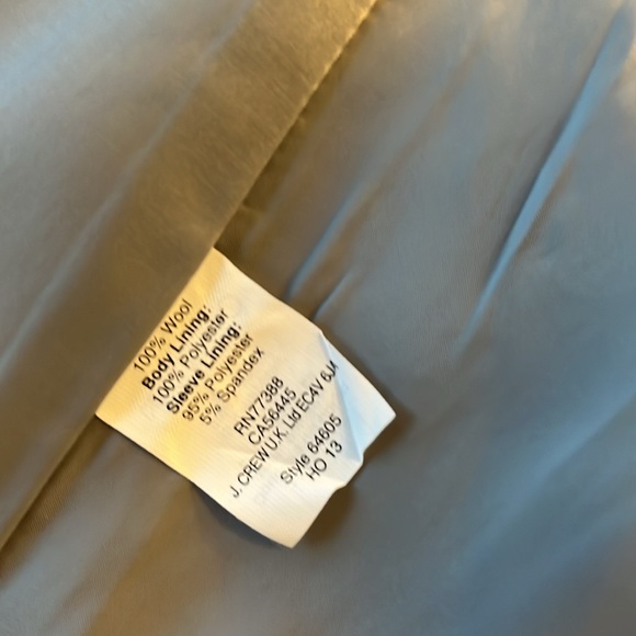 J. Crew Super 120’s light grey suit jacket - Picture 5 of 5